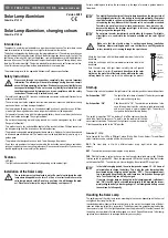 Предварительный просмотр 3 страницы Conrad 57 39 33 Operating Instructions Manual