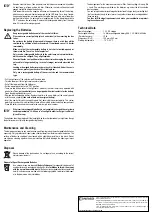 Предварительный просмотр 4 страницы Conrad 57 39 33 Operating Instructions Manual