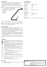 Предварительный просмотр 2 страницы Conrad 57 61 14 Operating Instructions Manual