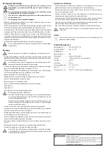 Preview for 8 page of Conrad 579107 Operating Instructions Manual