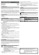 Preview for 4 page of Conrad 59 15 06 Operating Instructions