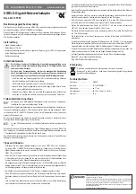 Conrad 59 55 52 Operating Instructions предпросмотр