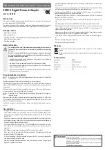 Preview for 2 page of Conrad 59 55 52 Operating Instructions