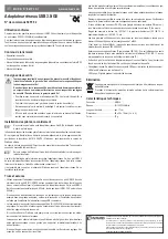 Preview for 3 page of Conrad 59 55 52 Operating Instructions