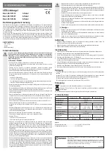 Предварительный просмотр 1 страницы Conrad 591312 Operating Instructions