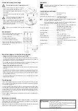 Preview for 6 page of Conrad 61 07 09 Operating Instructions Manual