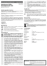 Предварительный просмотр 1 страницы Conrad 61 18 11 Operating Instructions