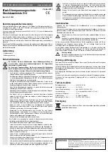 Conrad 612990 Operating Instructions предпросмотр