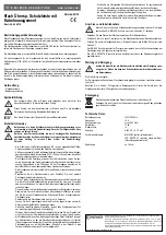 Preview for 1 page of Conrad 62 40 14 Operating Instructions