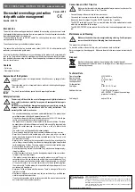 Preview for 2 page of Conrad 62 40 14 Operating Instructions