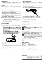 Preview for 8 page of Conrad 620833 Operating Instructions Manual