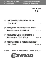 Conrad 64 64 08 Operating Instructions Manual preview