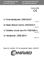 Conrad 64 64 22 Operating Instructions Manual preview