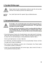 Предварительный просмотр 5 страницы Conrad 64 64 22 Operating Instructions Manual