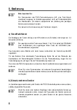 Preview for 8 page of Conrad 64 64 22 Operating Instructions Manual