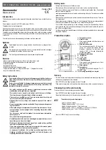 Предварительный просмотр 3 страницы Conrad 64 64 45 Operating Instructions Manual