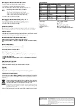 Preview for 4 page of Conrad 64 64 45 Operating Instructions Manual