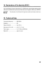 Preview for 29 page of Conrad 64 64 65 Operating Instructions Manual