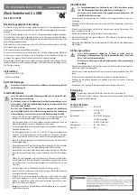 Предварительный просмотр 1 страницы Conrad 65 19 98 Operating Instructions