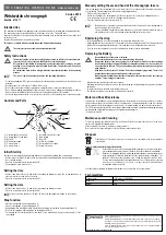 Предварительный просмотр 2 страницы Conrad 67 20 71 Operating Instructions