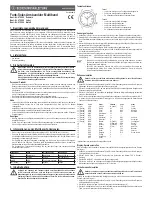 Preview for 1 page of Conrad 67 20 94 Operating Instructions Manual