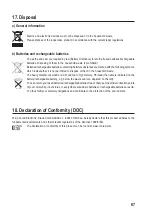 Preview for 87 page of Conrad 67 21 47 Operating Instructions Manual