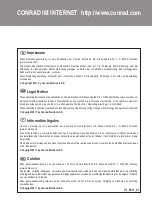 Preview for 120 page of Conrad 67 23 67 Operating Instructions Manual