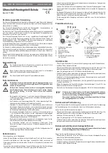 Preview for 1 page of Conrad 71 00 03 Operating Instructions Manual