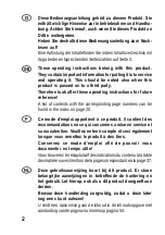 Preview for 2 page of Conrad 75 00 11 Operating Instructions Manual