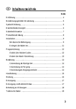 Preview for 3 page of Conrad 75 00 11 Operating Instructions Manual