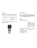 Предварительный просмотр 5 страницы Conrad 75 01 91 Operating Instructions Manual