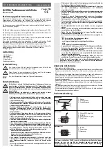 Conrad 75 15 52 Operating Instructions Manual preview