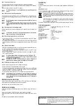 Preview for 8 page of Conrad 75 15 82 Operating Instructions Manual