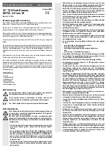 Preview for 1 page of Conrad 75 15 98 Operating Instructions Manual