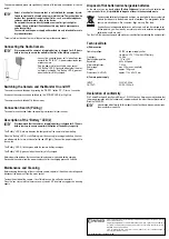 Предварительный просмотр 4 страницы Conrad 75 16 17 Operating Instructions Manual