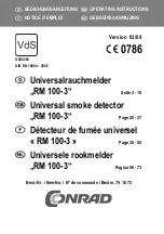 Preview for 1 page of Conrad 75 16 72 Operating Instructions Manual