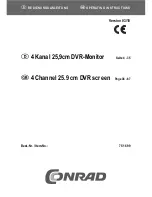 Conrad 75 16 99 Operating Instructions Manual preview