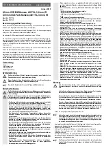 Preview for 1 page of Conrad 75 17 12 Operating Instructions Manual