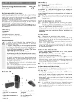 Preview for 1 page of Conrad 75 23 15 Operating Instructions Manual