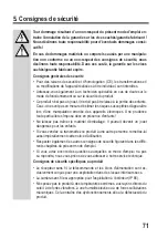 Предварительный просмотр 71 страницы Conrad 75 26 88 Operation Instructions Manual