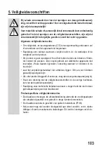 Предварительный просмотр 103 страницы Conrad 75 26 88 Operation Instructions Manual