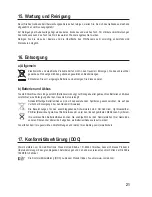 Preview for 21 page of Conrad 75 40 44 Operating Instructions Manual