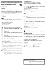 Preview for 2 page of Conrad 75 50 02 Operating Instructions