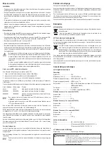 Предварительный просмотр 6 страницы Conrad 754538 Operating Instructions Manual