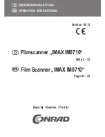 Conrad 77 69 43 Operating Instructions Manual preview