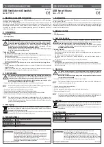 Preview for 1 page of Conrad 77 69 99 Operating Instructions