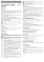 Предварительный просмотр 3 страницы Conrad 77 70 49 Operating Instructions Manual