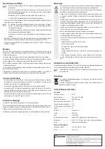 Предварительный просмотр 6 страницы Conrad 80 85 83 Operating Instructions Manual