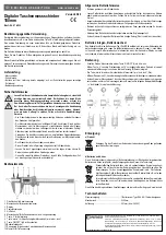 Conrad 81 60 33 Operating Instructions предпросмотр