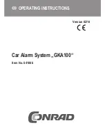 Conrad 841086 Operating Instructions Manual preview